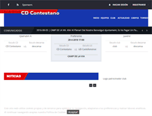 Tablet Screenshot of cdcontestano.com